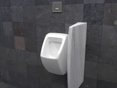 Urinal 6 3D model