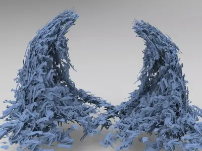 Undead overflowing mound 2  3D model