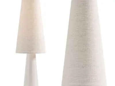 Floor lamp HKLiving Retro Cone XL 3D model