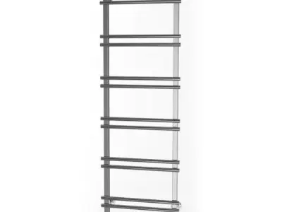 Silver Interior Radiator 3D model