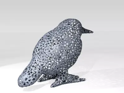 Atthis Voronoi 3D model