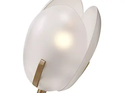 LELLE L series track light Low-poly 3D model