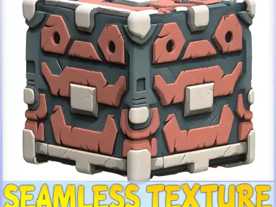 Stylized Wall Seamless Texture Texture 22