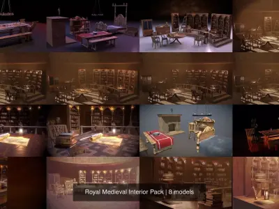 Royal Medieval Interior Pack
