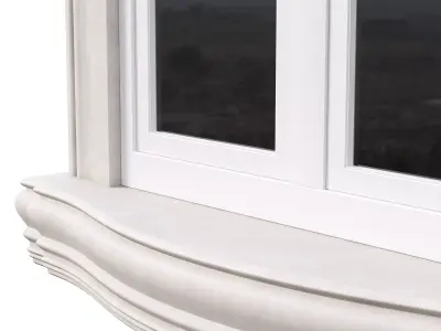 Architectural Classic Window 3D Model 17 3D model