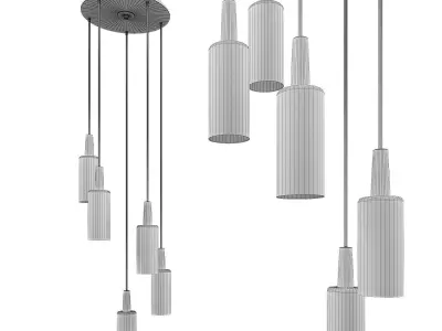 OAKHAM Suspension lamp 3D model