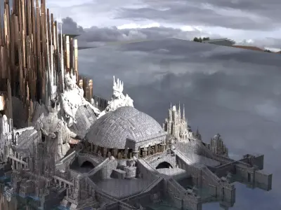 Prometheus halls of power 3D model