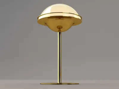 Dome Desk Lamp 3D model