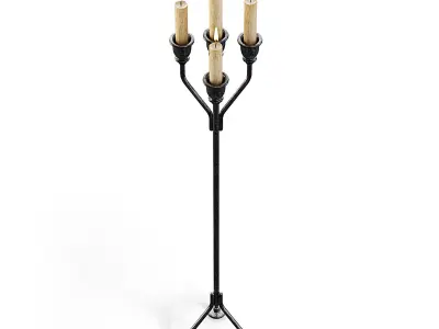 Standing Candle Holder 3D model buy