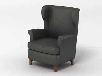 Armchair 001 3D model