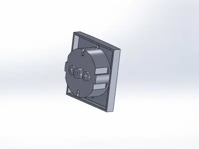 electrical outlet 3D print model