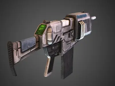 FPS Weapon Pack Low-poly 3D model