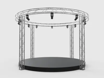 Concert Stage 11 3D model