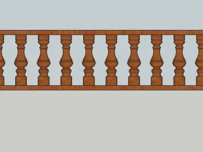Baluster 3D Model Download 3D model Sketchup 3D model 3D model