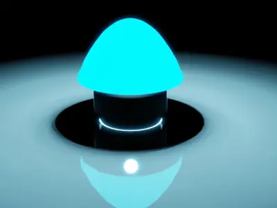 bedside lamp Free 3D model