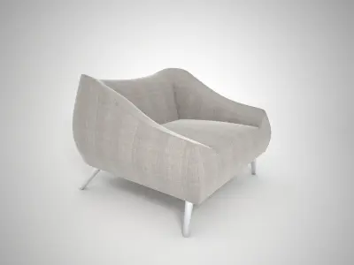 04 CARMEL CHAIR 3D model
