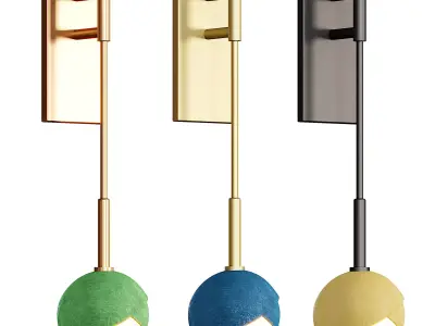 FLORIS WALL SCONCE 3D model