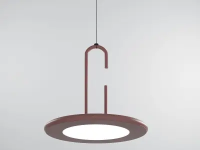 MAISEN pendant light with circular shape 3D model