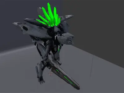 halo 4 models  Ranger and Light rifle 3D model