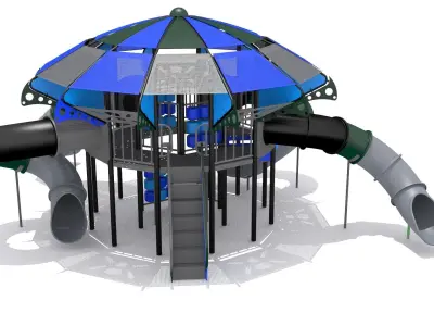 UFO Playground 3D model