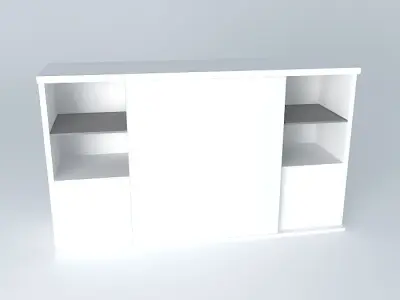 Sliding Door Sideboard  Free 3D model