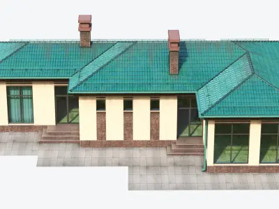 Residential  House 42 3D model
