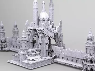 Lycan Tower Bridge 4  3D model