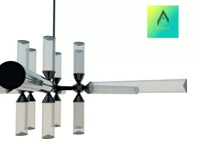 Pendant Lamp Chandelier Design 3D print model