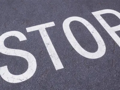 Procedural Road Markings for UE4 Low-poly 3D model