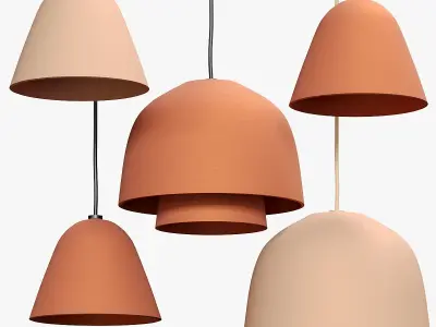 Pendant Okina lamp 3D model