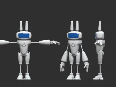 Robot 008 3D model