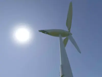 Wind Turbine 3D model