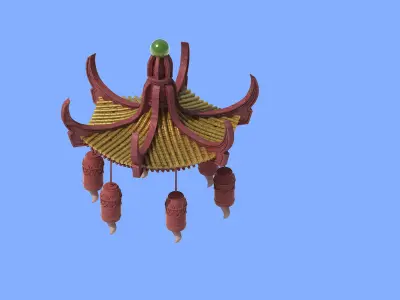 Game Architecture - Gazebo 1127 3D model