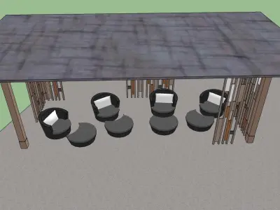 Pergola 3D Models 3D model