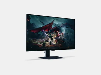 32 Odyssey G5 G50D QHD 180Hz Gaming Monitor 1 3D model