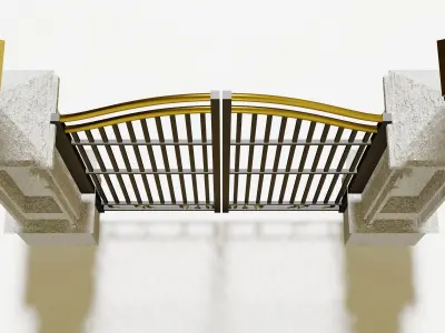 Gate Architectural 3D model