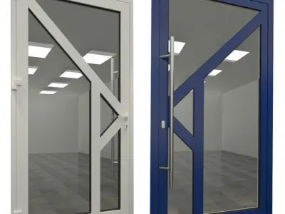 Aluminum Joinery Doors 3D model