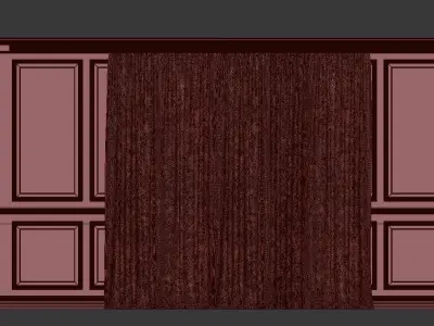 Curtain Set 225 3D model