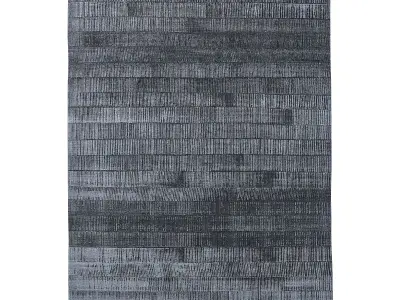 ARASHI HAND-KNOTTED WOOL RUG 3D model