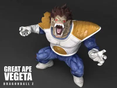 VEGETA Great Ape 3D model