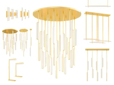 Audubon Lighting Collection 3D Model Pack