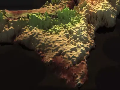 El Hierro Island 3D model
