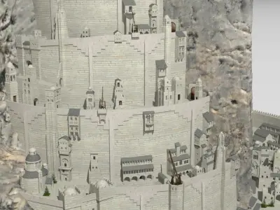 Minas Tirith  3D model