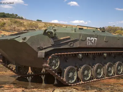  BTR-ZD Armored Personnel Carrier Green 