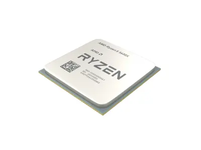 AMD Ryzen 5 5600X CPU V1 001 3D model