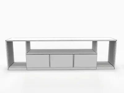 TV Stand Free 3D model