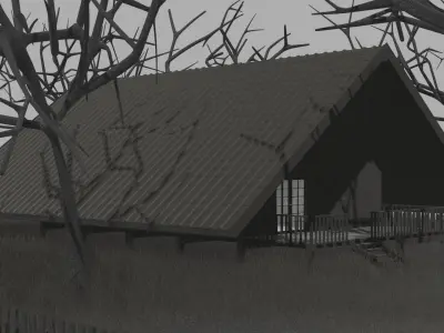 Isnt Huanted House 3D model