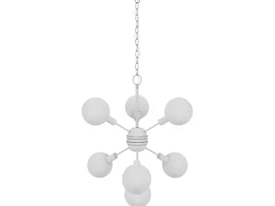 Estella Chain Chandelier small 3D model