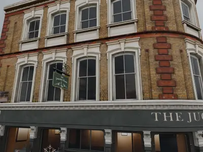 London Building Pack Low-poly 3D model