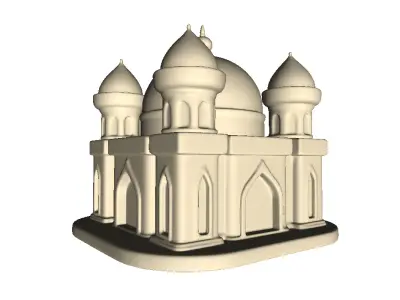 Mosque 3D print model